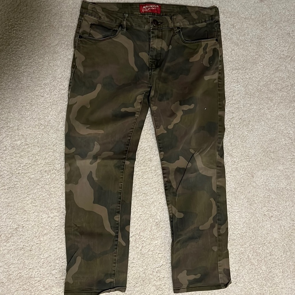 Men’s Camouflage Skinny Jeans
